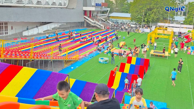 Tạm dừng tổ chức khu vui chơi tại sân Nhà Văn hoá Lao động tỉnh Quảng Ngãi