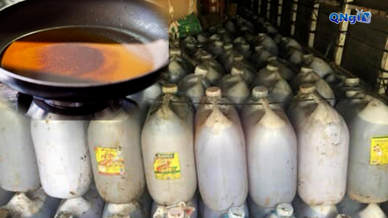 Xử phạt hành chính hộ kinh doanh dầu ăn không rõ nguồn gốc