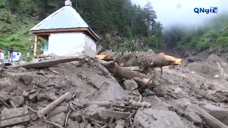 Lũ quét tại Ấn Độ gây thiệt hại nghiêm trọng