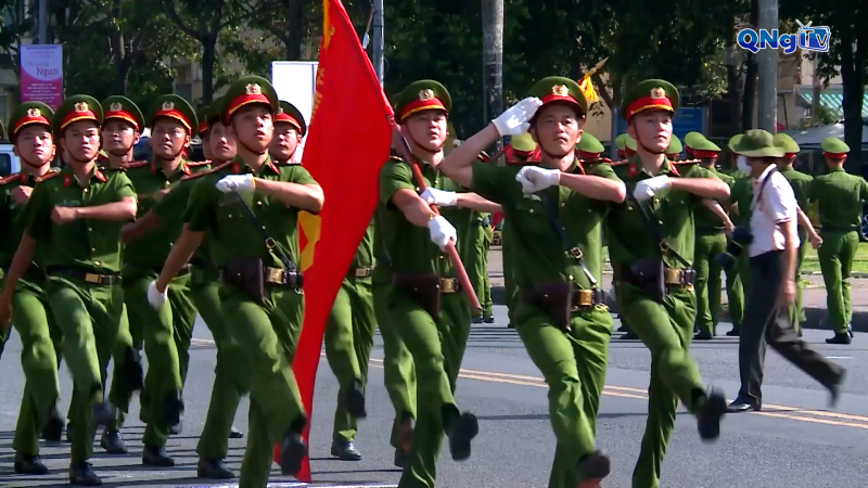 Công an tỉnh Quảng Ngãi phát huy truyền thống vì nước quên thân, vì nhân dân phục vụ