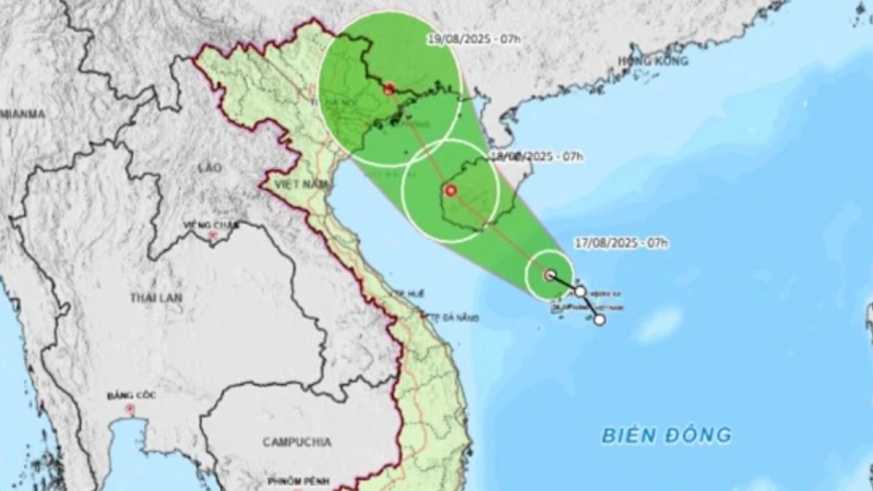 Các tỉnh miền Bắc nào sẽ bị ảnh hưởng bởi áp thấp nhiệt đới?
