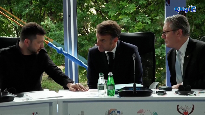 Tổng thống Trump gặp l&atilde;nh đạo Ukraine v&agrave; ch&acirc;u &Acirc;u tại Mỹ