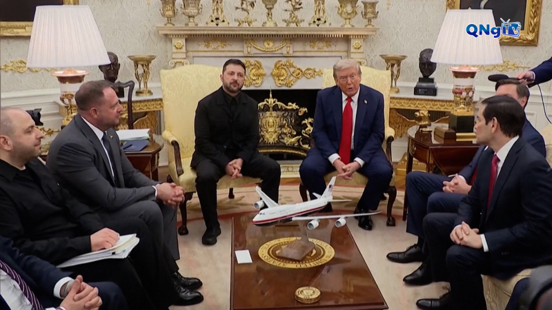 Tổng thống Mỹ và Ukraine thảo luận về việc chấm dứt cuộc xung đột Nga – Ukraine