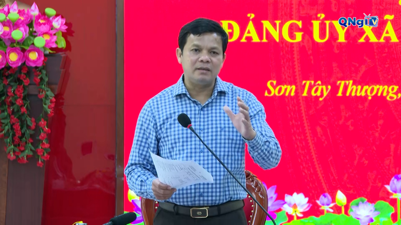 Sơn Tây Thượng tận dụng tiềm năng, lợi thế để phát triển bền vững