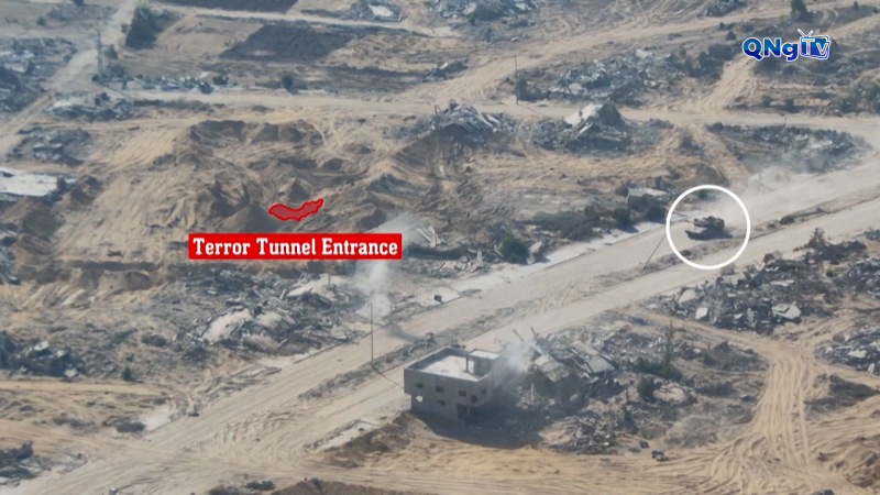 Quân đội Israel tấn công thành phố Gaza