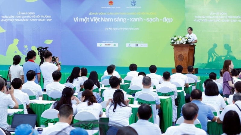 Toàn dân tham gia bảo vệ môi trường vì một Việt Nam sáng, xanh, sạch, đẹp