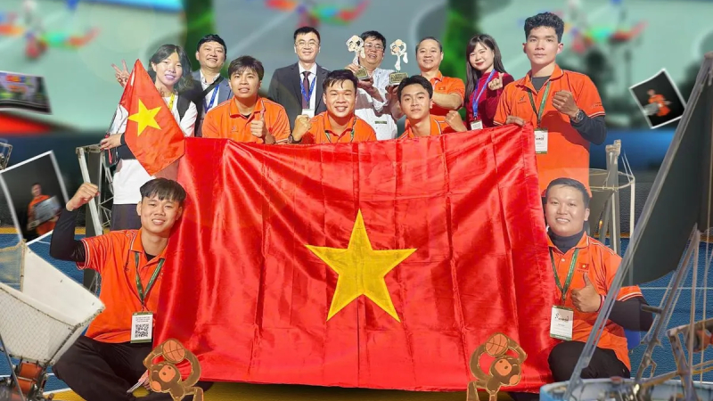 Vòng chung kết ABU Robocon 2025: Đội tuyển Việt Nam giành giải Ba và giải ABU