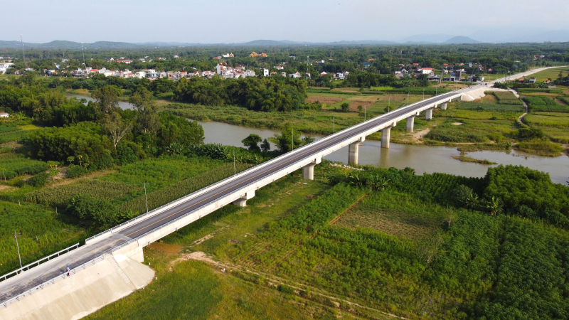 Quảng Ngãi vừa hoàn thành cây cầu 150 tỷ đồng