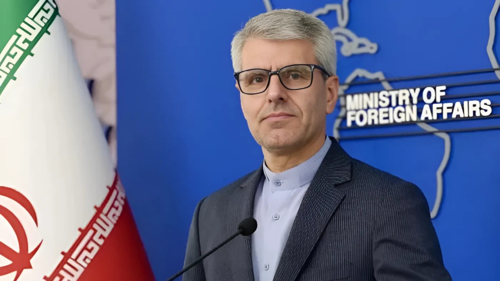 Người phát ngôn Bộ Ngoại giao Iran Esmaeil Baghaei - Ảnh: BỘ NGOẠI GIAO IRAN