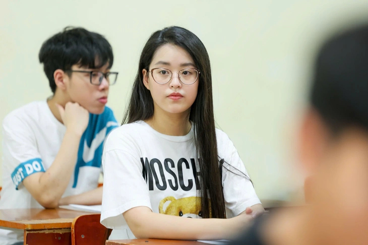 Thí sinh dự thi tốt nghiệp THPT 2025 - Ảnh: NGUYỄN KHÁNH