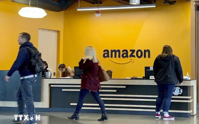 Trụ sở Amazon tại Seattle (Mỹ). (Ảnh: Kyodo/TTXVN)