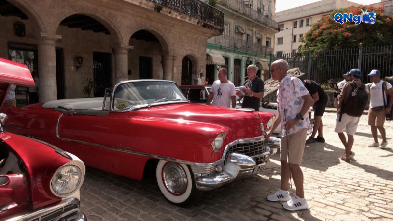Cuộc thi xe cổ đầu tiên tại Cuba