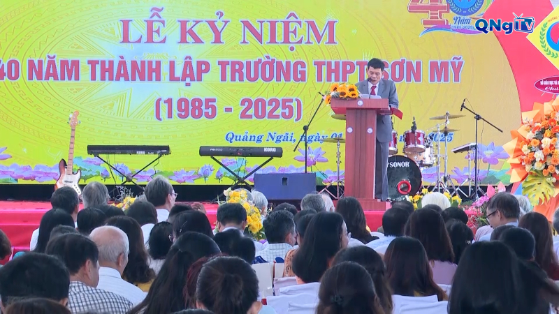 Kỷ niệm 40 năm thành lập Trường THPT Sơn Mỹ