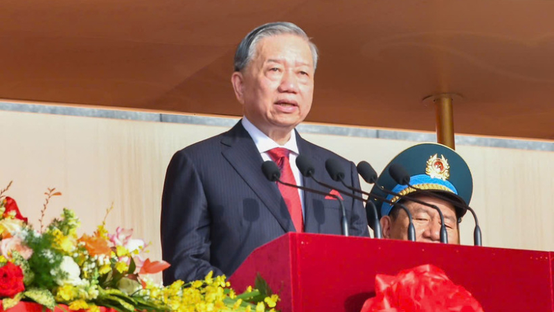 Diễn văn của Tổng Bí thư Tô Lâm tại Lễ kỷ niệm 80 năm Cách mạng Tháng Tám thành công và Quốc khánh nước Cộng hòa xã hội chủ nghĩa Việt Nam