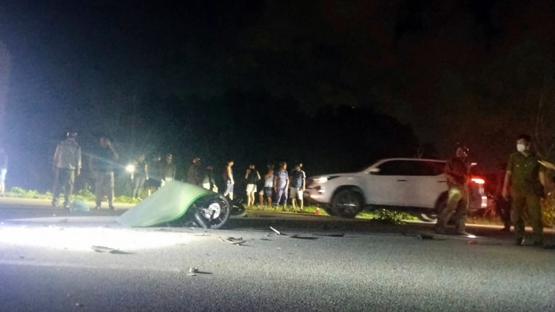 Tai nạn liên hoàn ở Quảng Ngãi khiến 3 người thương vong