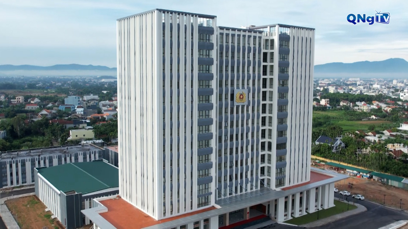 Khánh thành Trung tâm chỉ huy Công an tỉnh Quảng Ngãi