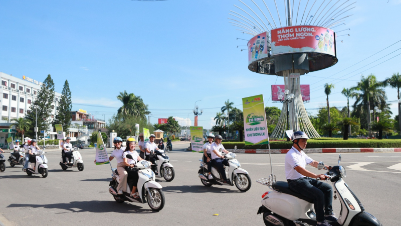 BSR và PVOIL thúc đẩy tiêu thụ xăng E10 RON95 tại Quảng Ngãi