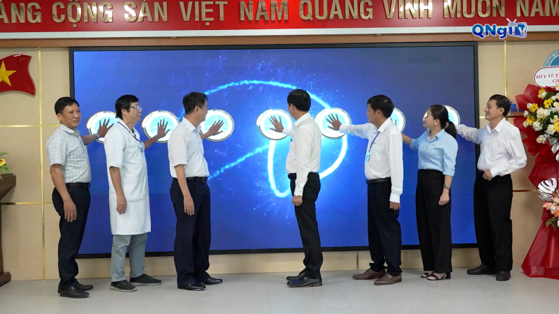 Trung tâm Y tế Bình Sơn chính thức đưa vào sử dụng hồ sơ bệnh án điện tử