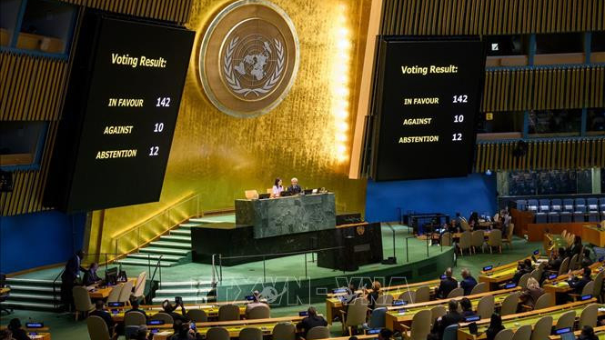 Đại hội đồng Liên hợp quốc thông qua Tuyên bố New York