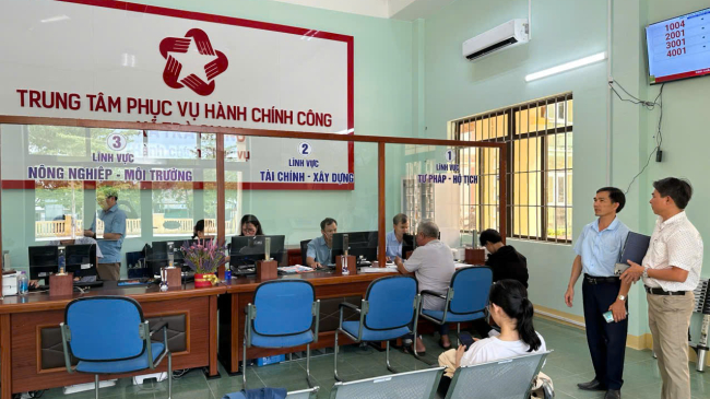 Ban hành Danh mục thủ tục hành chính không phụ thuộc địa giới hành chính