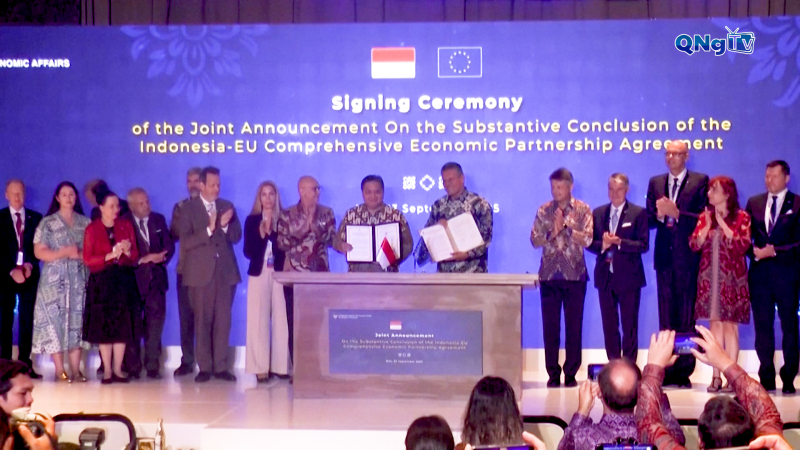 EU, Indonesia chính thức hoàn tất đàm phán hiệp định thương mại tự do