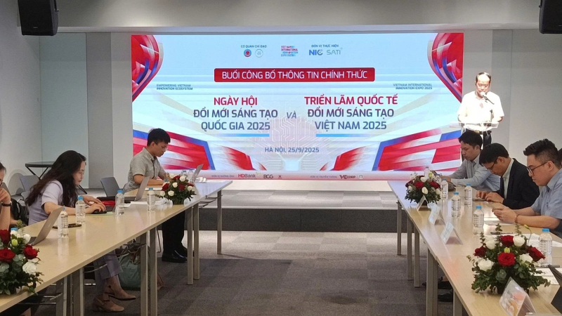 C&ocirc;ng bố Ng&agrave;y hội Đổi mới s&aacute;ng tạo Quốc gia 2025