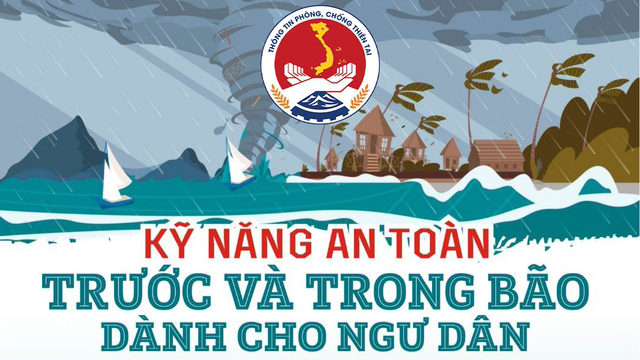 Hướng dẫn kỹ năng ứng phó với bão và mưa lũ sau bão