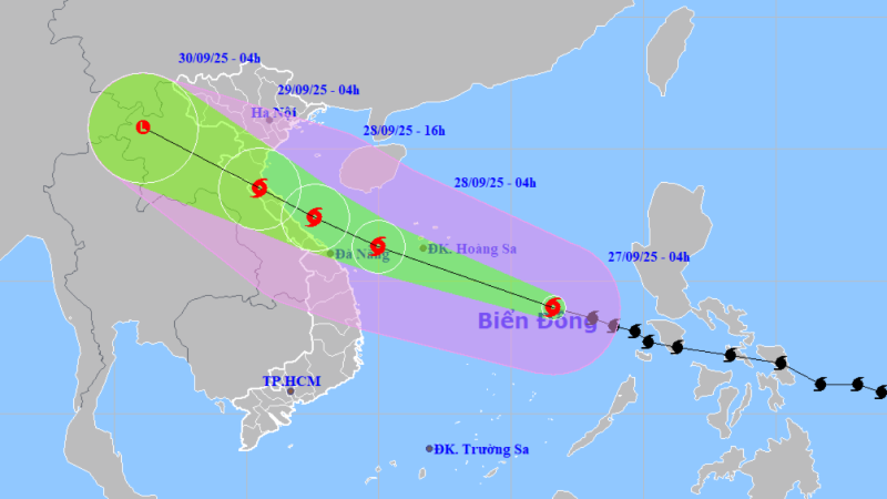 Công điện của UBND tỉnh về việc chủ động ứng phó với siêu bão Bualoi