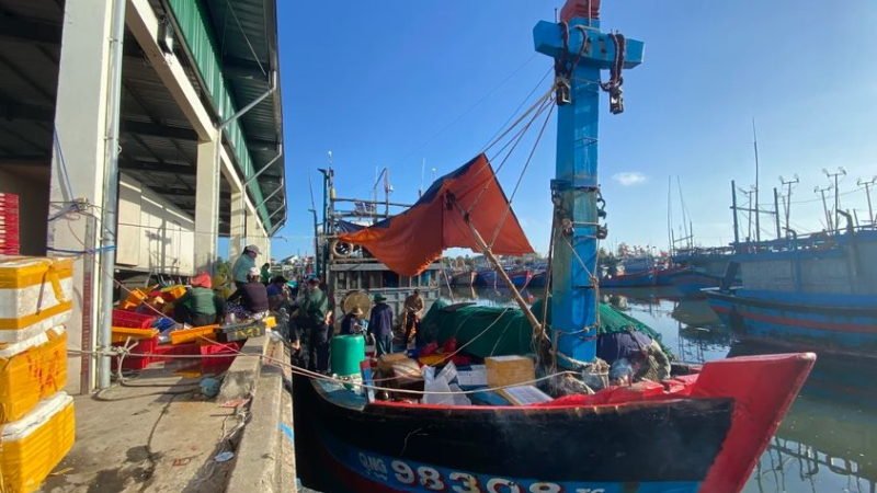 Đẩy nhanh tiến độ dự &aacute;n cảng c&aacute; Tịnh H&ograve;a