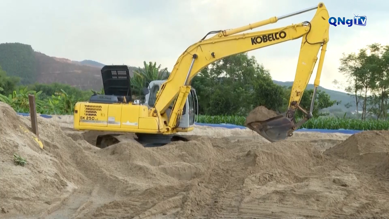 Giữ ổn định giá cát xây dựng