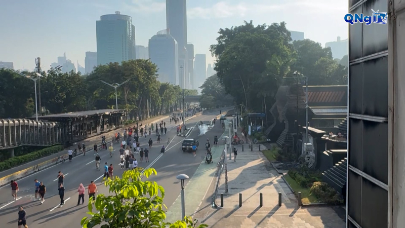 Indonesia khắc phục thiệt hại sau các cuộc biểu tình bạo loạn