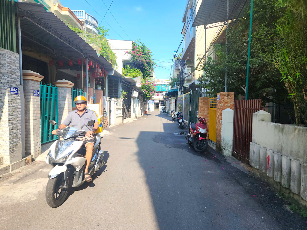 Phần lớn các tuyến hẻm phố đã hoàn thành nâng cấp.