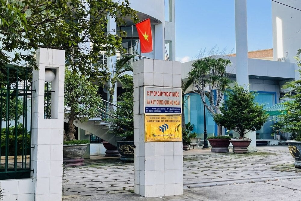 Công ty cổ phần Cấp thoát nước và Xây dựng Quảng Ngãi 