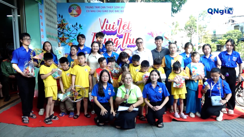Trung tâm Ước Mơ Xanh tổ chức chương trình vui Trung thu cho thiếu nhi có hoàn cảnh đặc biệt