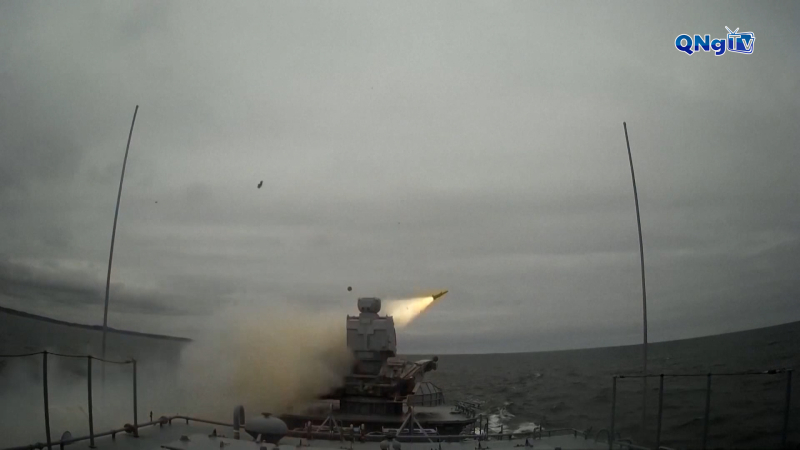 Nga tập trận hải quân trên biển Baltic