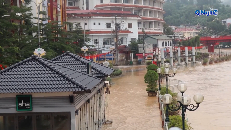 Lũ trên các sông tại Cao Bằng đang tăng rất nhanh