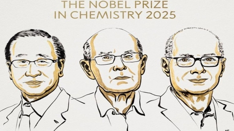 Nghiên cứu khung kim loại - hữu cơ đoạt giải Nobel Hóa học 2025