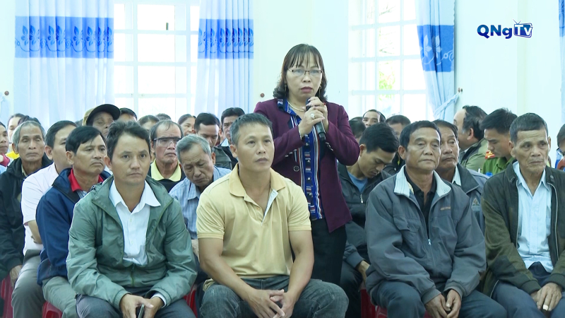 Cử tri xã Sơn Linh kiến nghị nhiều vấn đề dân sinh, phát triển hạ tầng