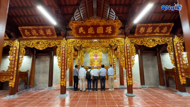 Phát tâm công đức xây dựng Đền thờ Đức Vua Lê Thánh Tông ở xã Vạn Tường
