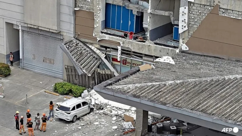 Thiệt hại trong động đất tại Philippines