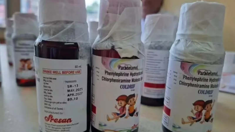 Ấn Độ thu hồi thêm siro ho