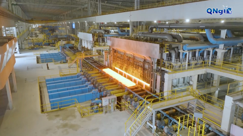 Cả 02 lò cao của dự án Hòa Phát Dung Quất 2 đi vào vận hành