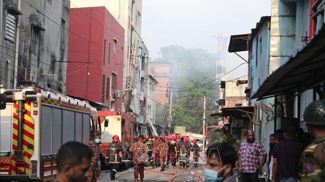 Cháy lớn tại Bangladesh, ít nhất 16 người thiệt mạng