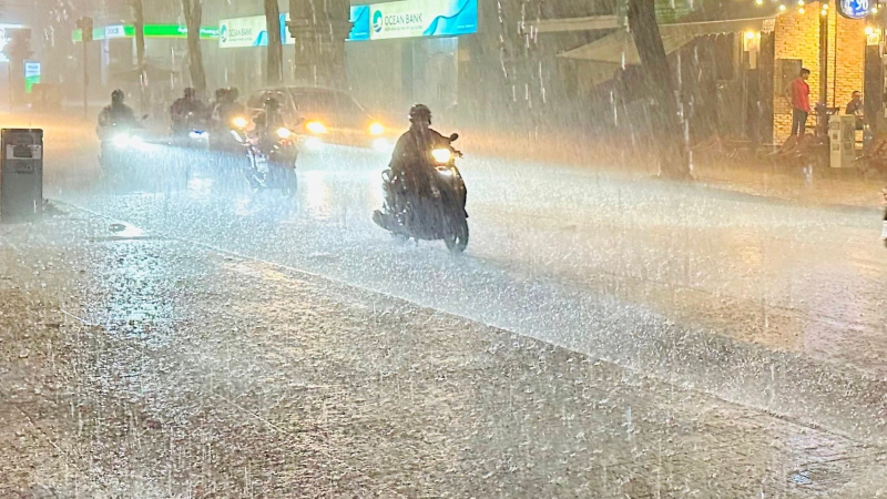 Mưa lớn liên tiếp tại Quảng Ngãi