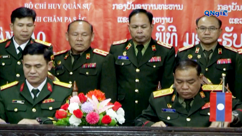 Xây dựng công trình hữu nghị Đại đội Biên giới 519