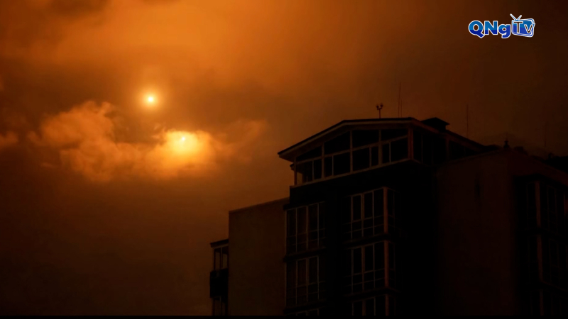 Không kích nhằm vào thủ đô Kiev của Ukraine