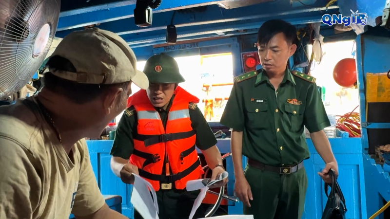 Quảng Ngãi quyết liệt ngăn chặn vi phạm khai thác IUU