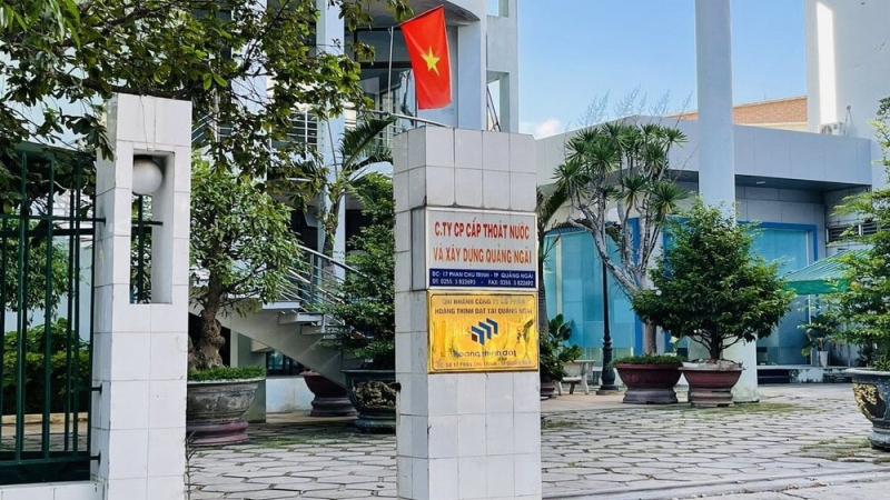 Cấp tho&aacute;t nước v&agrave; X&acirc;y dựng Quảng Ng&atilde;i sắp chi 20 tỷ đồng cổ tức tiền mặt cao nhất lịch sử