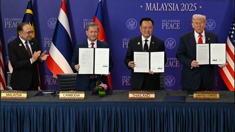 Campuchia và Thái Lan ký tuyên bố chung về thỏa thận hòa bình