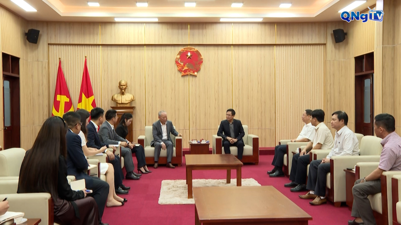 Tạo thuận lợi để Tập đoàn Xây dựng Thái Bình Dương đến đầu tư